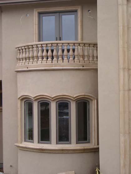 Balusters on Balcony