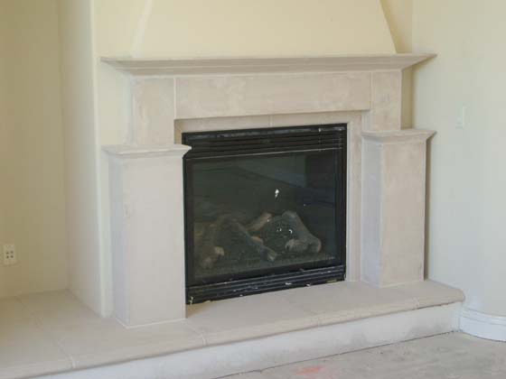 Contemporary 01 Fireplace