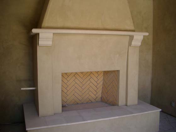 Contemporary 02 Fireplace